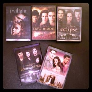 Complete Twilight saga DVD collection
